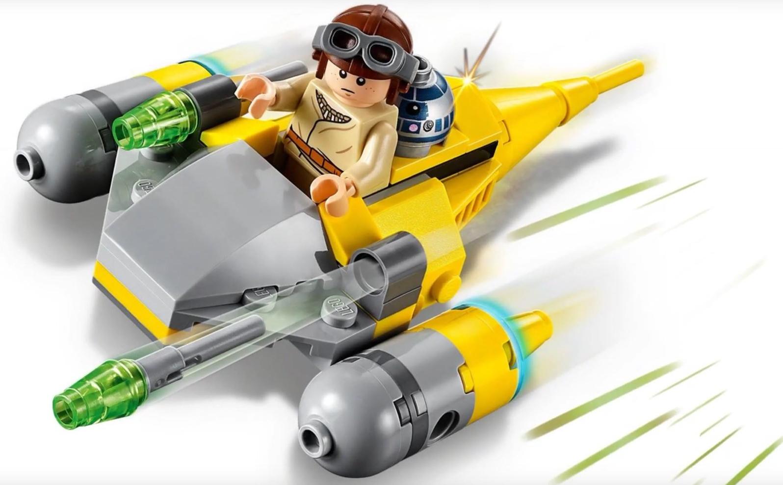 lego star wars yellow ship