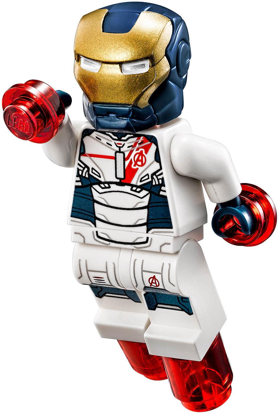 White iron man lego sale