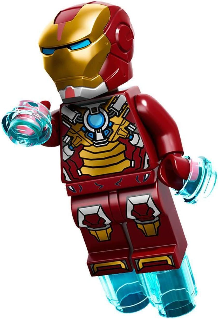 lego black iron man suit