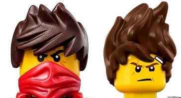 all lego hair