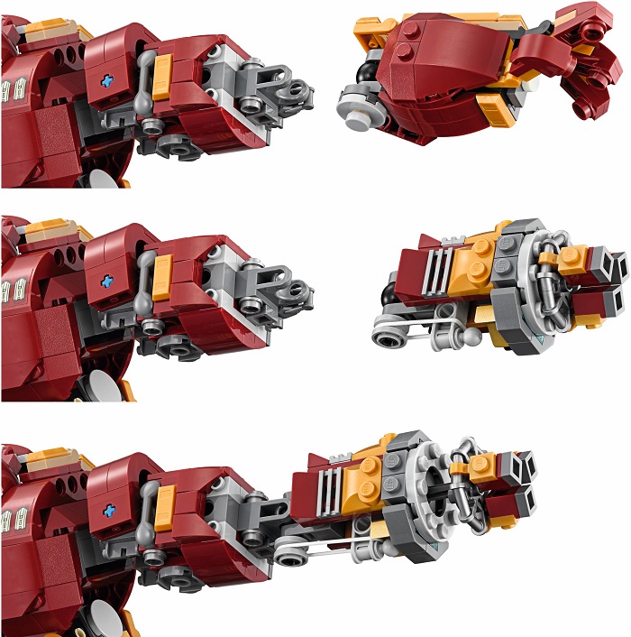 lego iron man hand