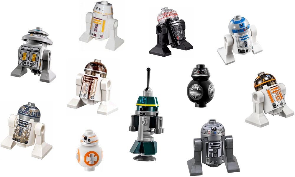 Lego star wars online robot figures