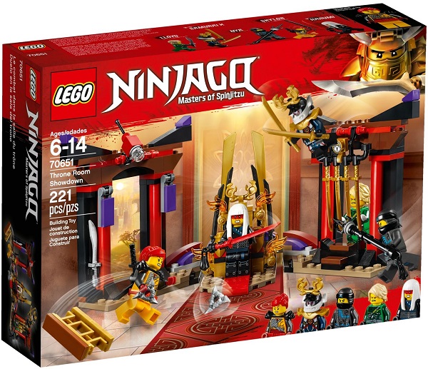 Best LEGO Ninjago Sets - 70651 Throne Room Showdown