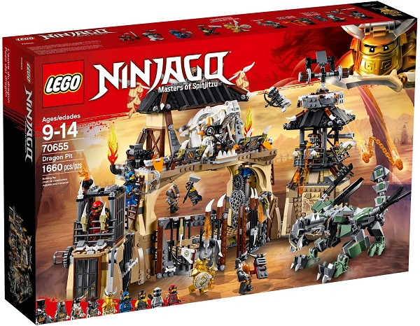 Best LEGO Ninjago Sets - 70655 Dragon Pit