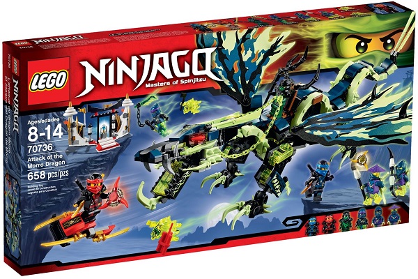 Best LEGO Ninjago Sets - 70736 Attack of the Morro Dragon